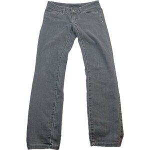 Prana Pants 4/27 Kayla Jeans Style Organic Cotton Blend Stretch Gray